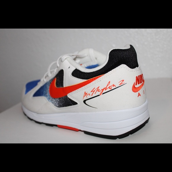Nike Air Skylon II White/Team Orange Hyper Royal - Picture 2 of 7